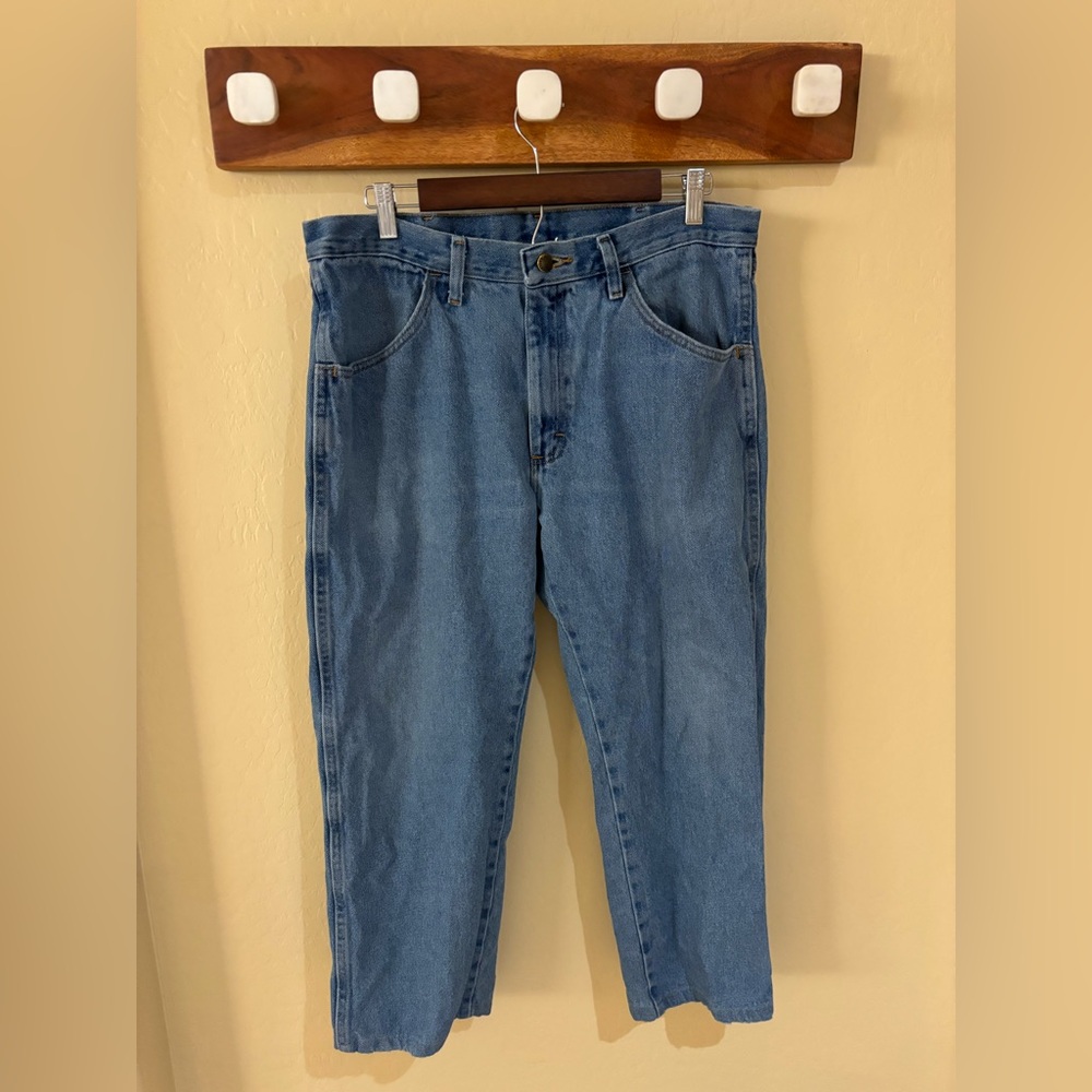 Wrangler Blue Denim Jeans • Size 34x29